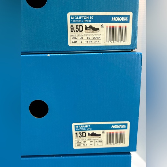 x4 Hoka shoe boxes empty box only replacement - Picture 2 of 4